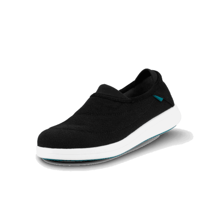 mens_sunday_slippers_vessi_uk_granite_black.png Men's Sunday Slippers Vessi Uk Granite Black - Image 1