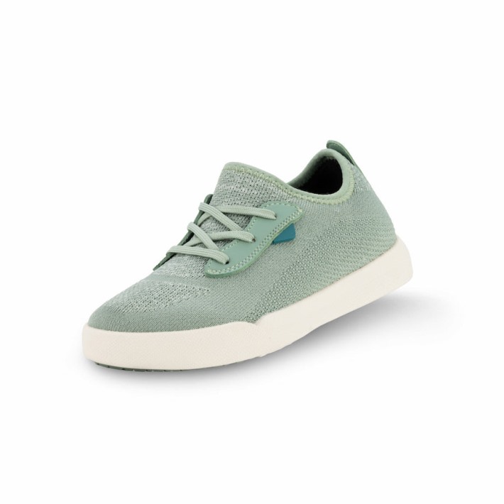 vessi_uk_kids_weekend_bamboo_green.jpg Vessi Uk Kids Weekend Bamboo Green - Image 1