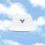 Vessi Uk Bucket Hat Purple On White